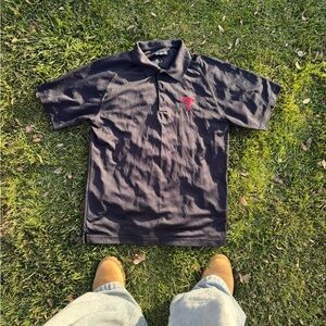 Tesla Button Up Polo NWOT